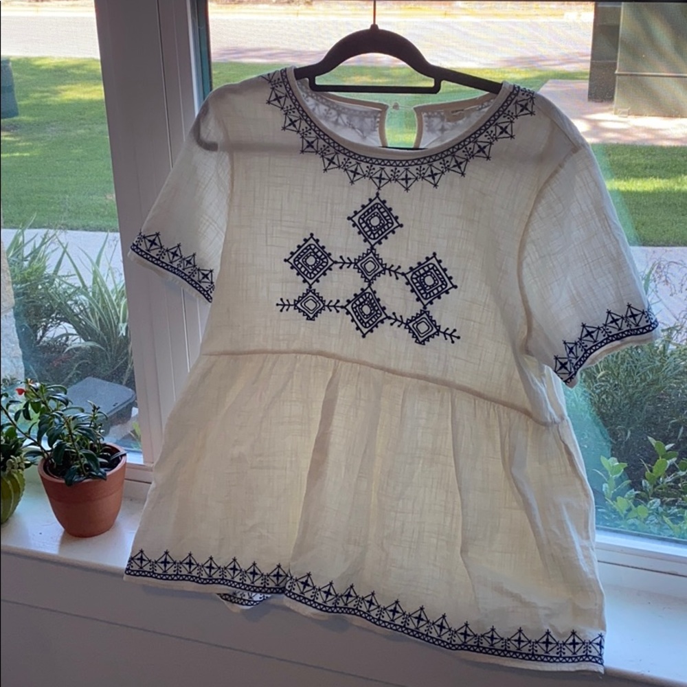 Boutique Babydoll Top
